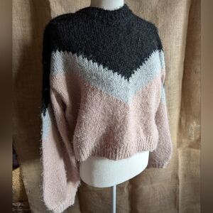 LUSH | Color Block Sweater